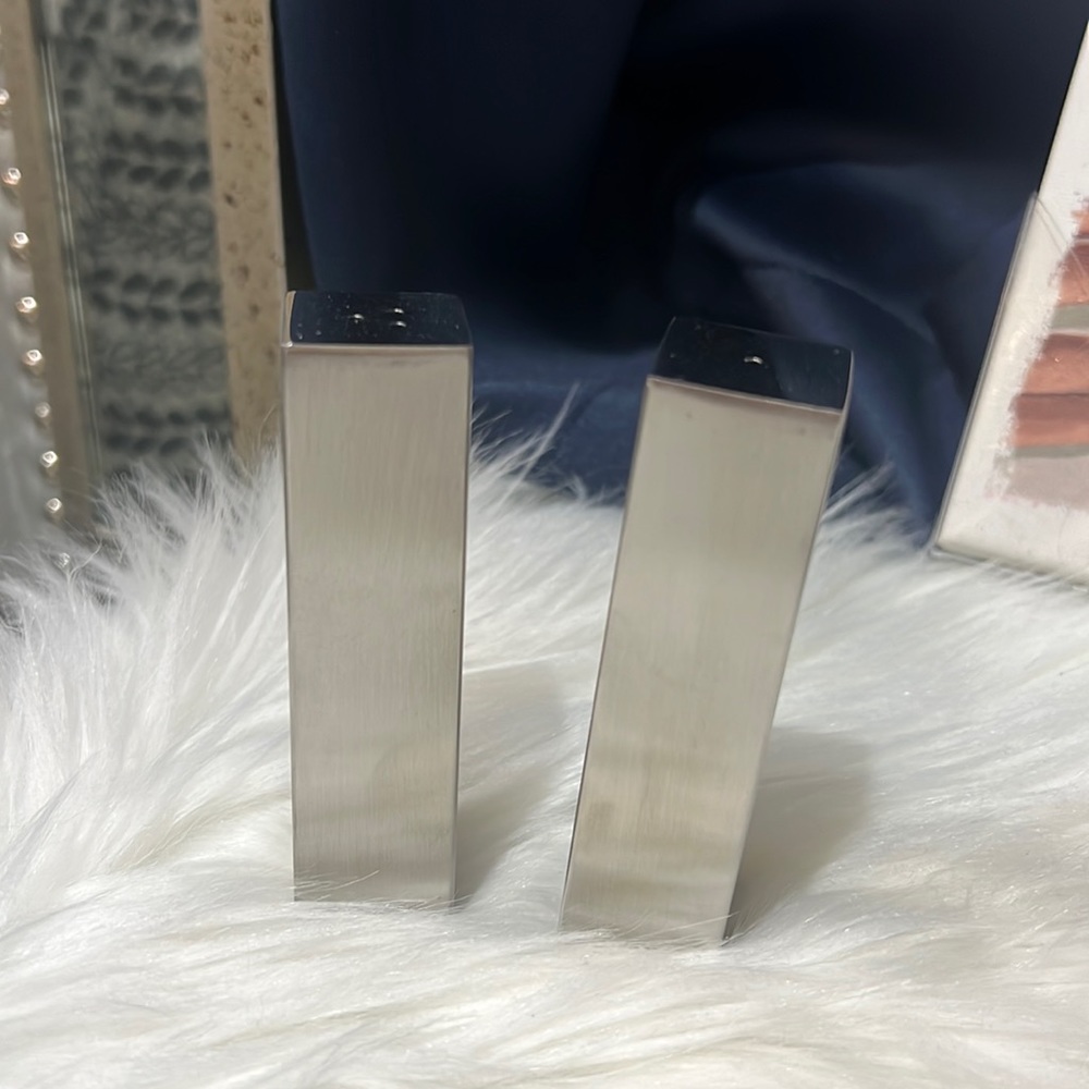 🩶American Metalcraft Salt and Pepper Shakers
